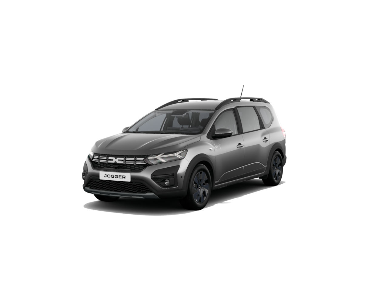 Der Dacia Jogger in Grau, ein moderner Familien-Kombi mit sportlichem Design und geräumigem Innenraum.